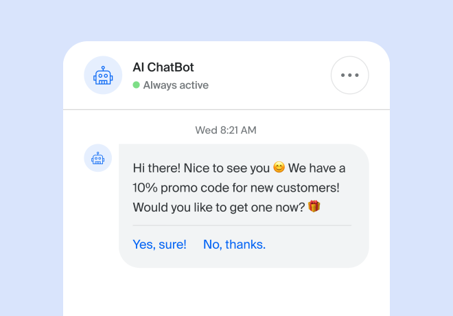 Presales chatbot